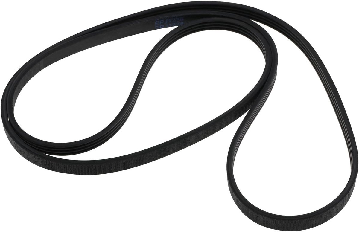 Dailygoods - Elastische Wasmachine Aandrijfriem V-snaar 1238 mm