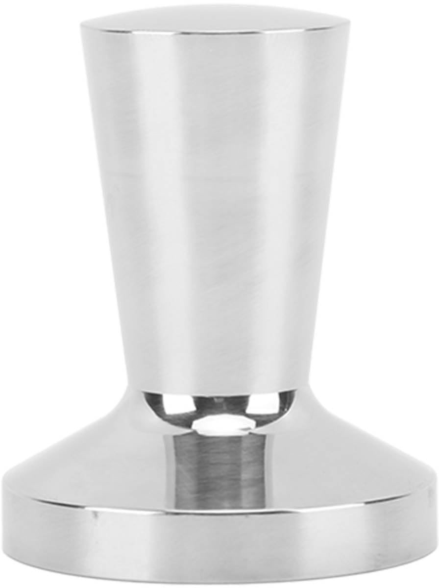 JHUBERS- Koffievulpoederpers 40 mm - Roestvrij Staal - Handbediend - Professioneel - Espresso - Platte Bodem - Koffietamper