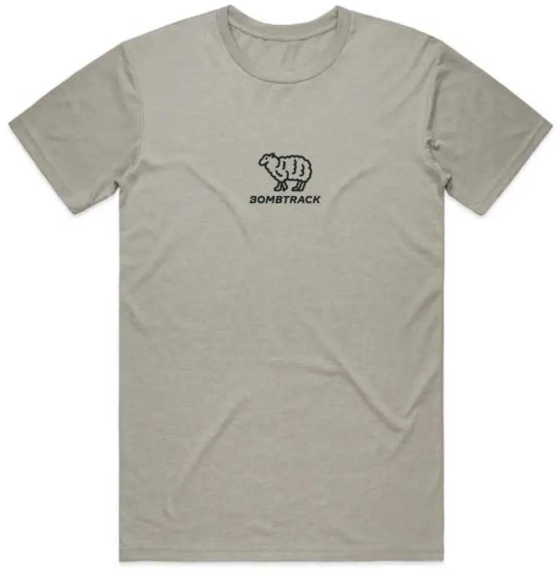 Bombtrack Sheep T-shirt Met Korte Mouwen Grijs