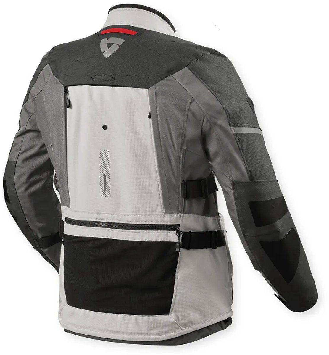 REV’IT! Sand 5 H2O Zilver Antraciet Motorjas - Maat XL - Jas – foto 3