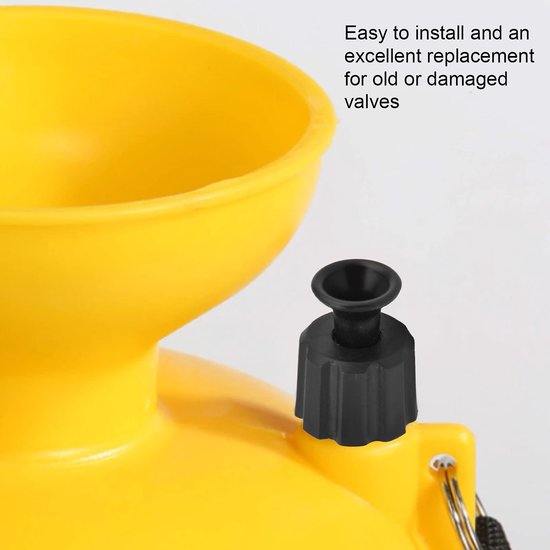 Pressure Relief Valve - Tuin - Automatische Veiligheidsklep Accessoire voor 3L 5L 8L Rugspuit - Kleppen (Zwart) — afbeelding 4