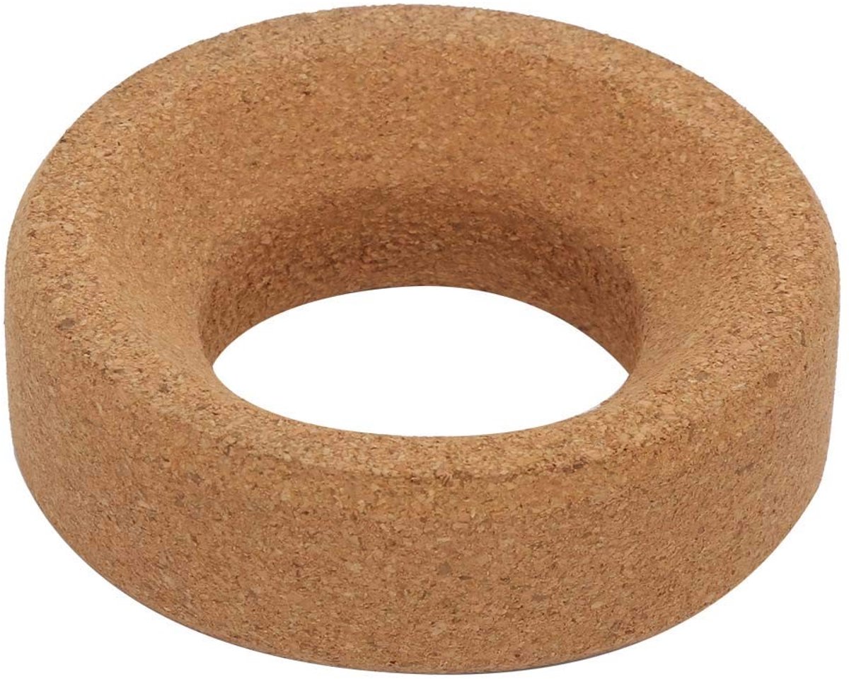 Dailygoods- Flessenhouder duurzaam - Houten flessenstandaard - Waterdicht - Zuur-alkali-bestendig - Voor 250-1000 ml - 95 mm diameter