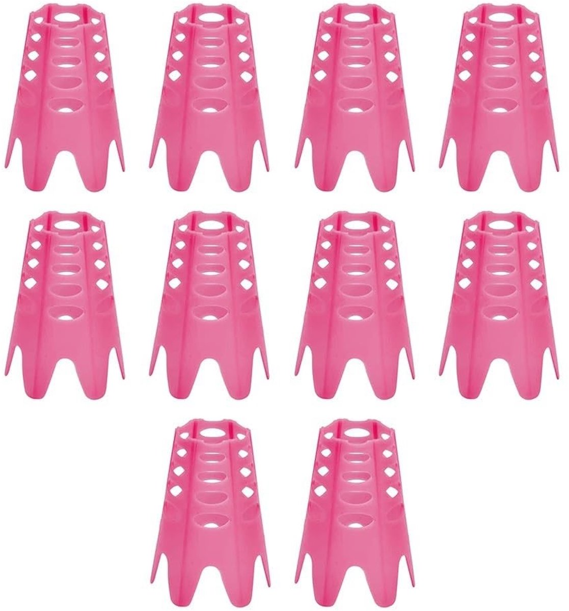 Dailygoods- Golf Tees Kunststof - 10 Stuks - Draagbare Golf Training - Milieuvriendelijk - Voor Binnen/Buiten Gebruik - Weerstand Verminderen - Golfballen