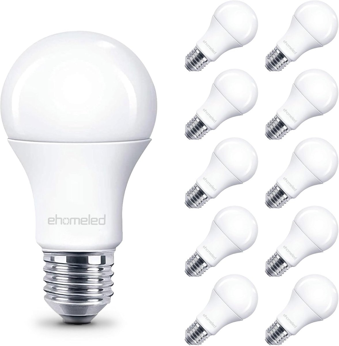 LED Lamp - Energiezuinig Licht - Woonruimte Verlichten - Direct Helder - 10 Stuks - Koud Wit