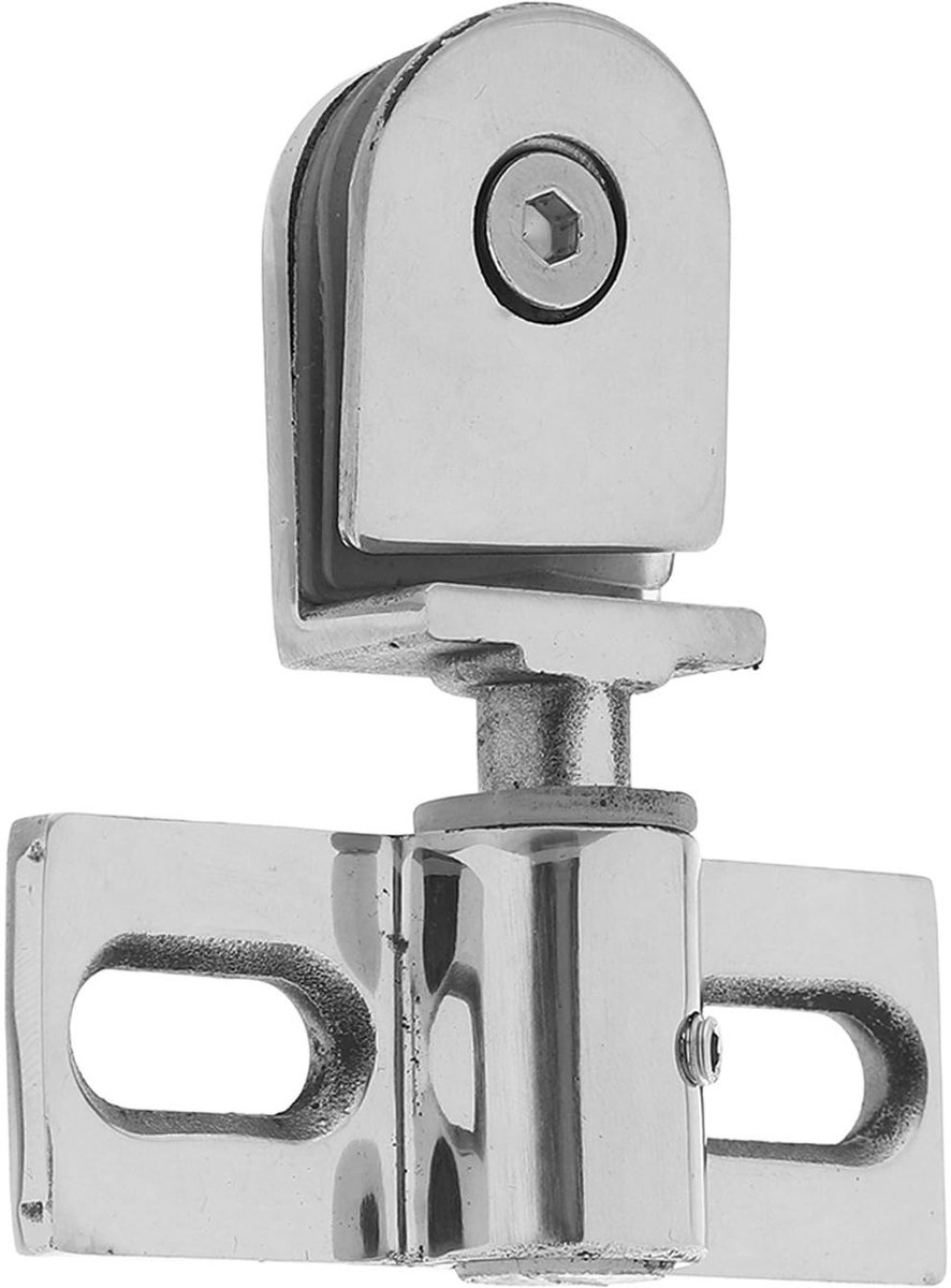 Dailygoods- Douchedeur Scharnier Roestvrij Staal - Douchedeur Accessoires - Pivot Scharnier - Scharnierklem - Duurzaam Materiaal - Flexibele Toegang - Deurscharnier