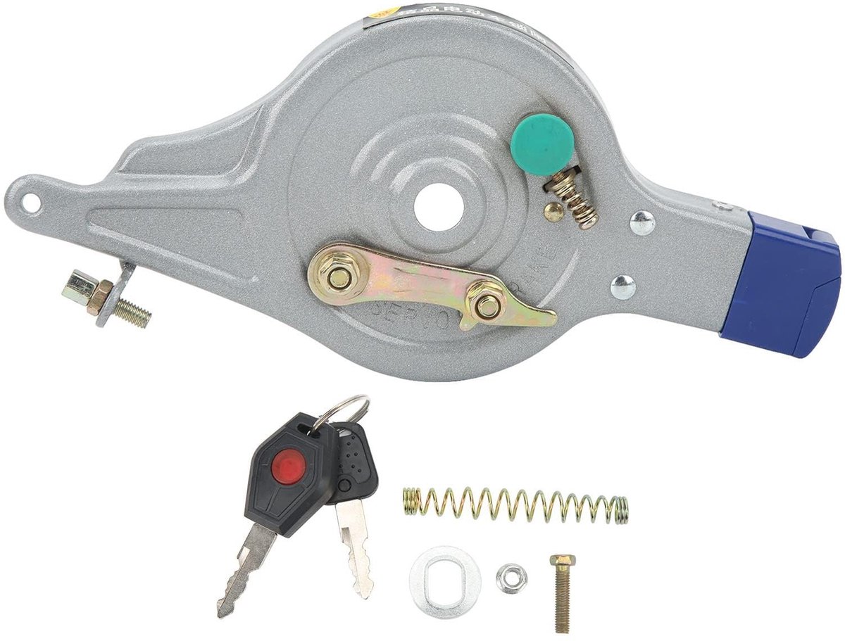 Dailygoods - Fiets Trommelrem Montage Set - Drum Brake Kit - 90 mm - Upgrade voor Elektrische Fiets - Inclusief Sleutels - Velo Reparatie