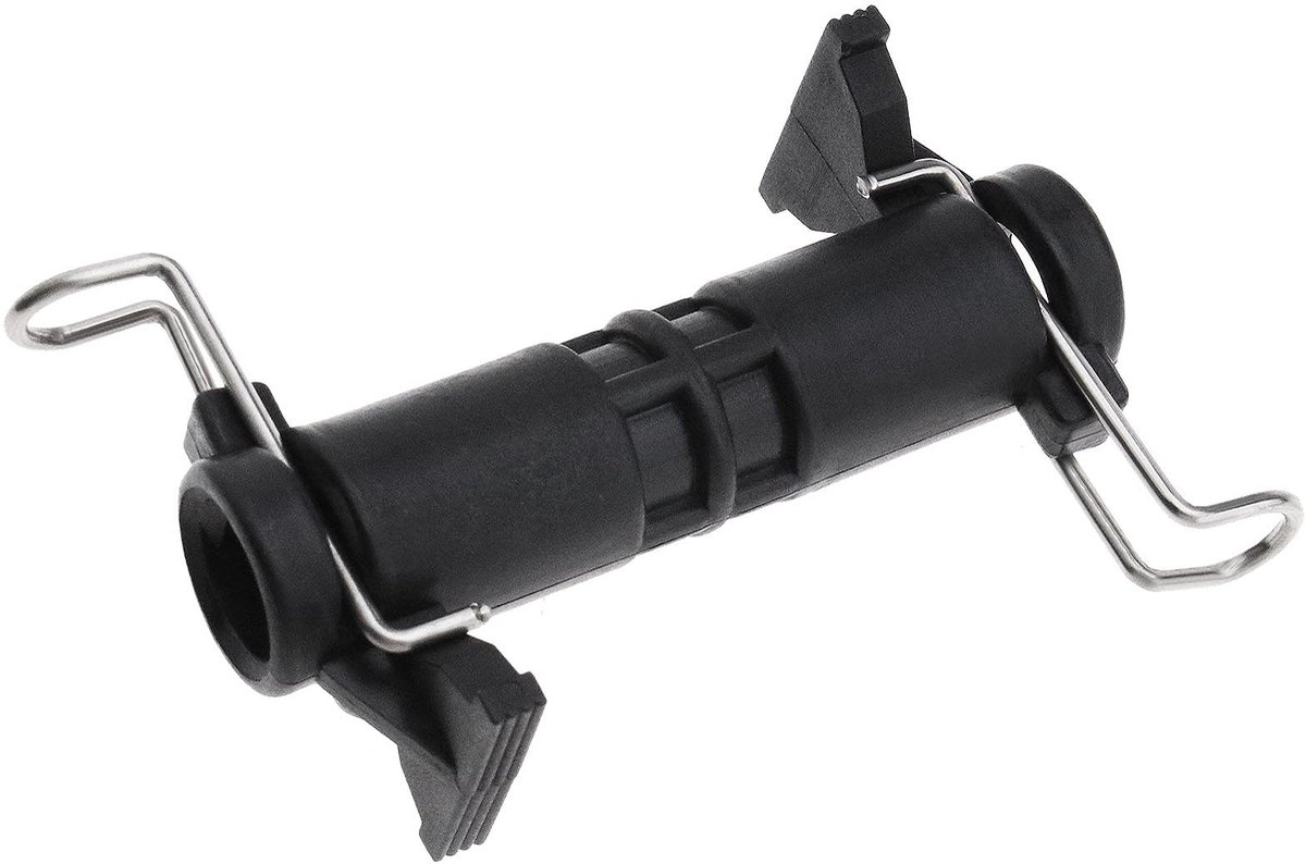 Dailygoods - Hogedrukreiniger - Verlengconnector - Zwart - Waterslang Adapter - Geschikt voor Karcher K2 K3 K4 K5 K6 K7 - 80 mm
