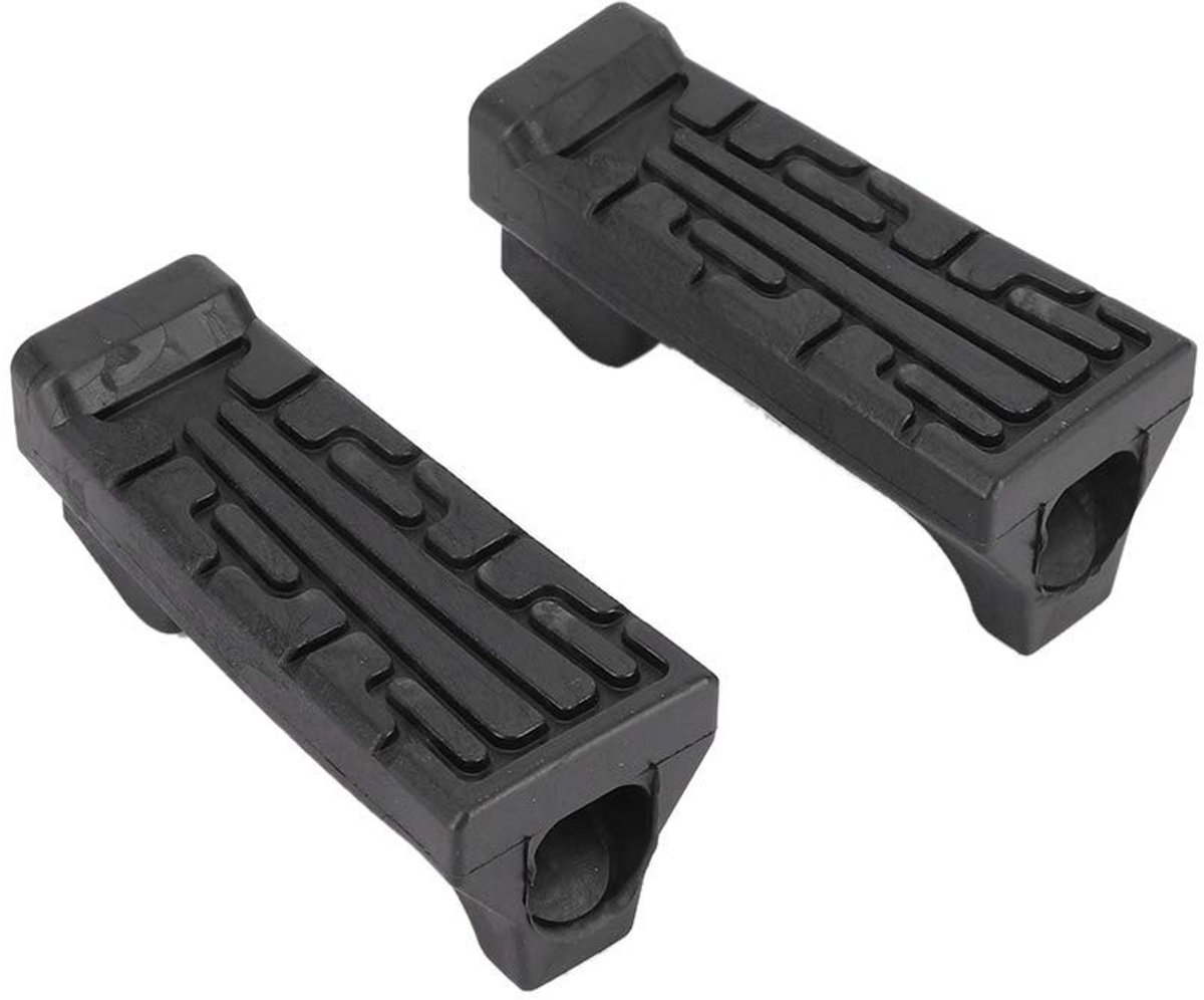 Dailygoods- Voetsteunen Rubber - Voetsteun Motorfiets - Voetsteun YBR 125 - Antislip Grip - Slijtagebestendig - Hoogwaardige Materialen