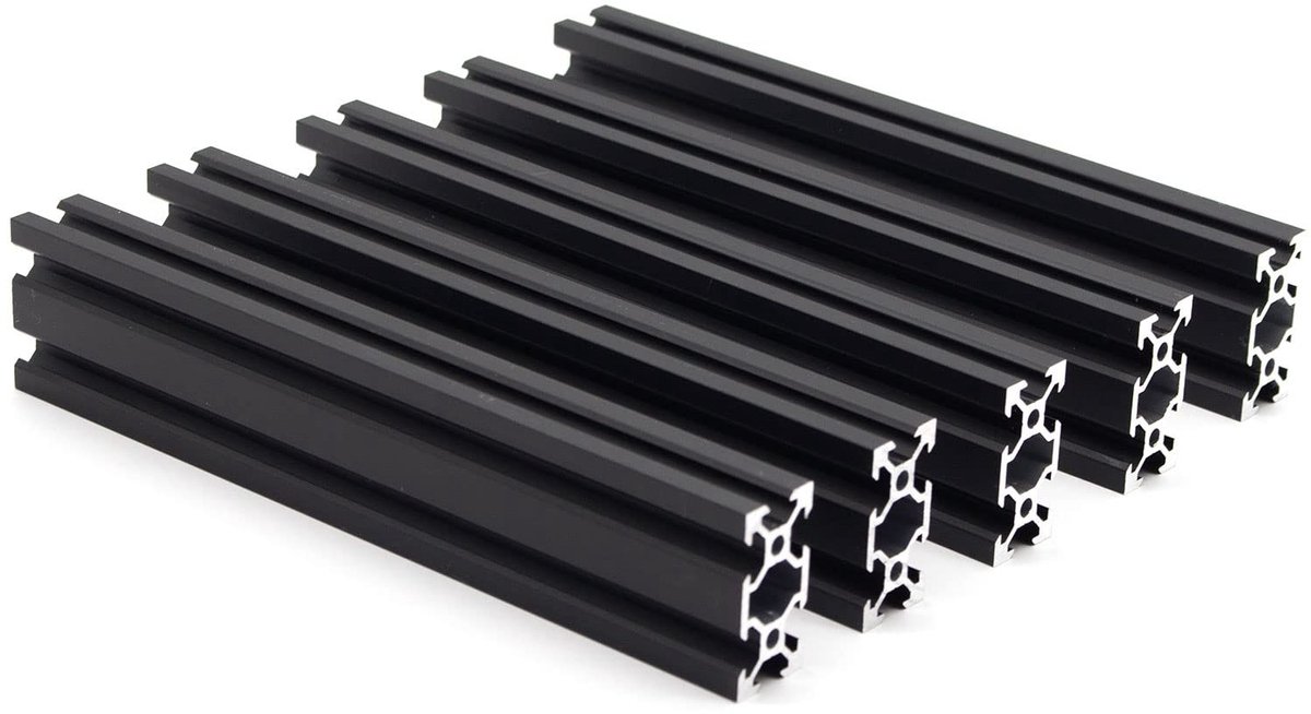 Dailygoods- Aluprofil 20x40mm - V-Slot - 1000mm - 5 Stuks - CNC/Machine - 3D Printer - Profiel