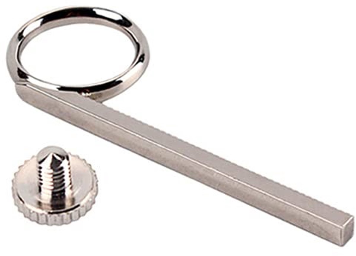 Dailygoods- Trompet Vingerring Vervanging - Hoogwaardig Metaal - Lichtgewicht - Duurzaam - 75mm - Glad Oppervlak - Trompetaccessoire