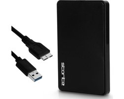 Externe Harde Schijf - Draagbare Opslag - Bestanden Opslaan - Ultrasnelle USB 3.0 - 100GB Capaciteit - Zwart