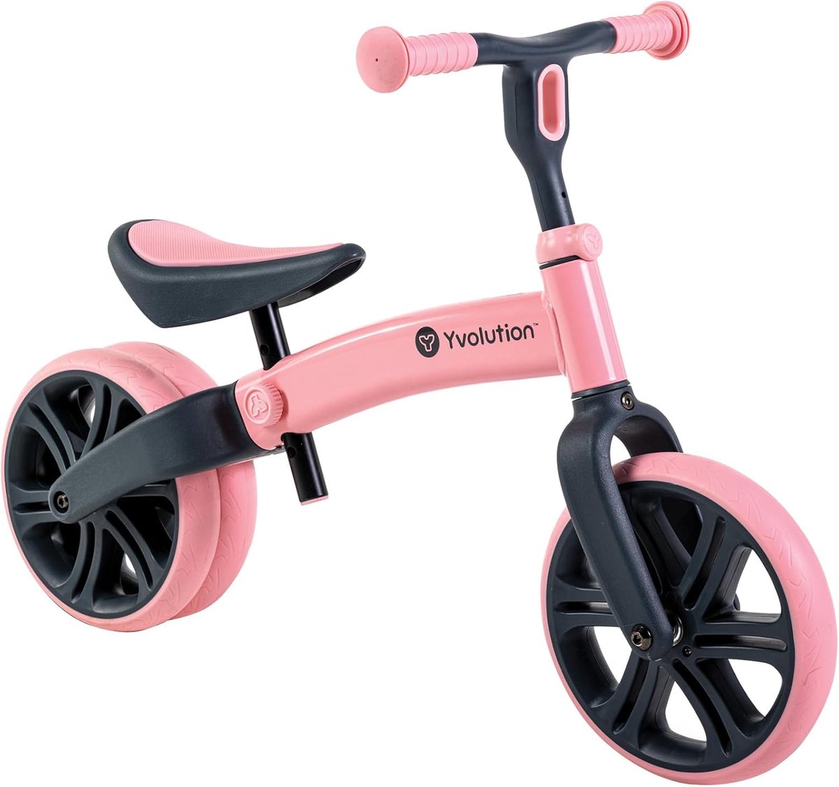 Loopfiets Junior - Kinderfiets Zonder Pedalen - Buiten Spelen - Leren Balanceren - 76 cm Lengte - Roze