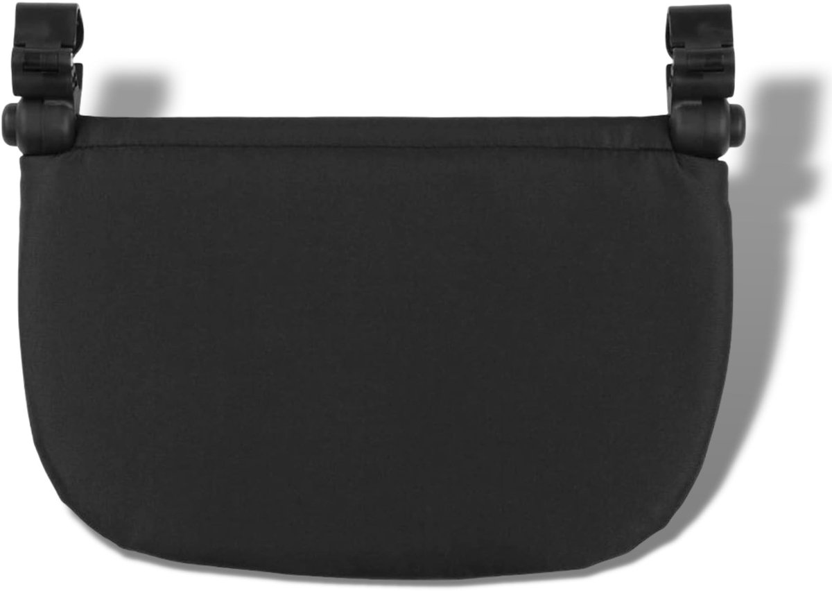 Dailygoods- Voetsteun 21 Cm Verlengd - Voetsteun Babyzen YOYA/VOVO - Ondersteuning - Versterkte Naden - Eenvoudig te Installeren - Comfortabel voor Baby - Kinderwagenaccessoire