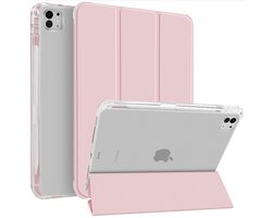 Chenglong Étui pour tablette compatible avec Apple iPad 11 (2025) A16/iPad 10,9 pouces 10e génération (2022) - Étui-Rose