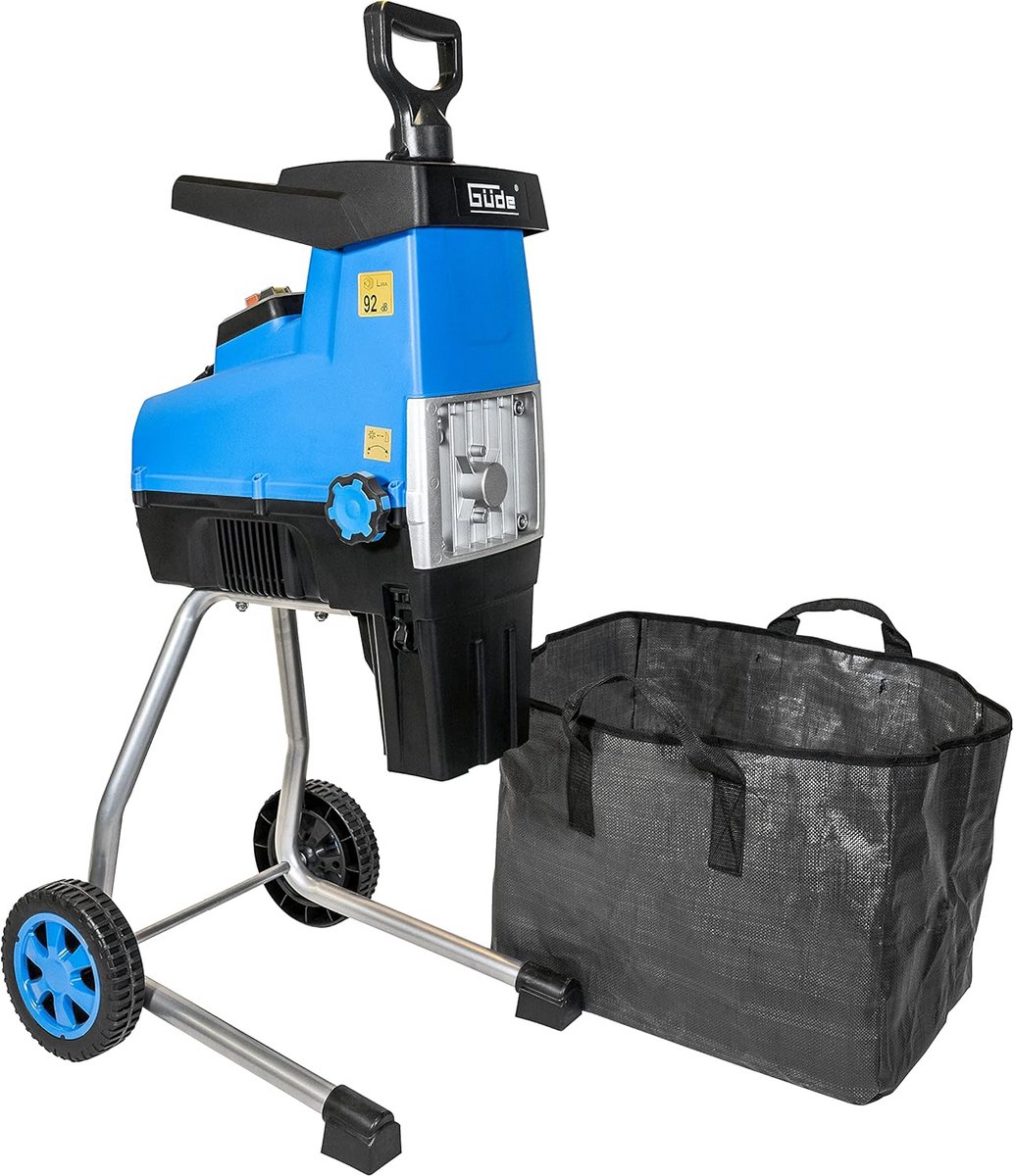 Tuinhakselaar - Takkenversnipperaar - Takken Verwerken - Krachtige Motor - 44 mm Dikte - Blauw