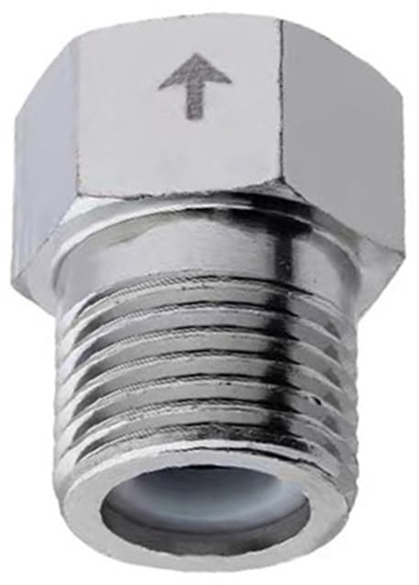 Dailygoods- Terugslagklep 3/4" (20mm) - Terugslagklep G1/2" - Roestvrij Staal - Eenrichtingsconnector - Voorkomt Terugstroming - Fijn Vakmanschap - Eenrichtingsklep