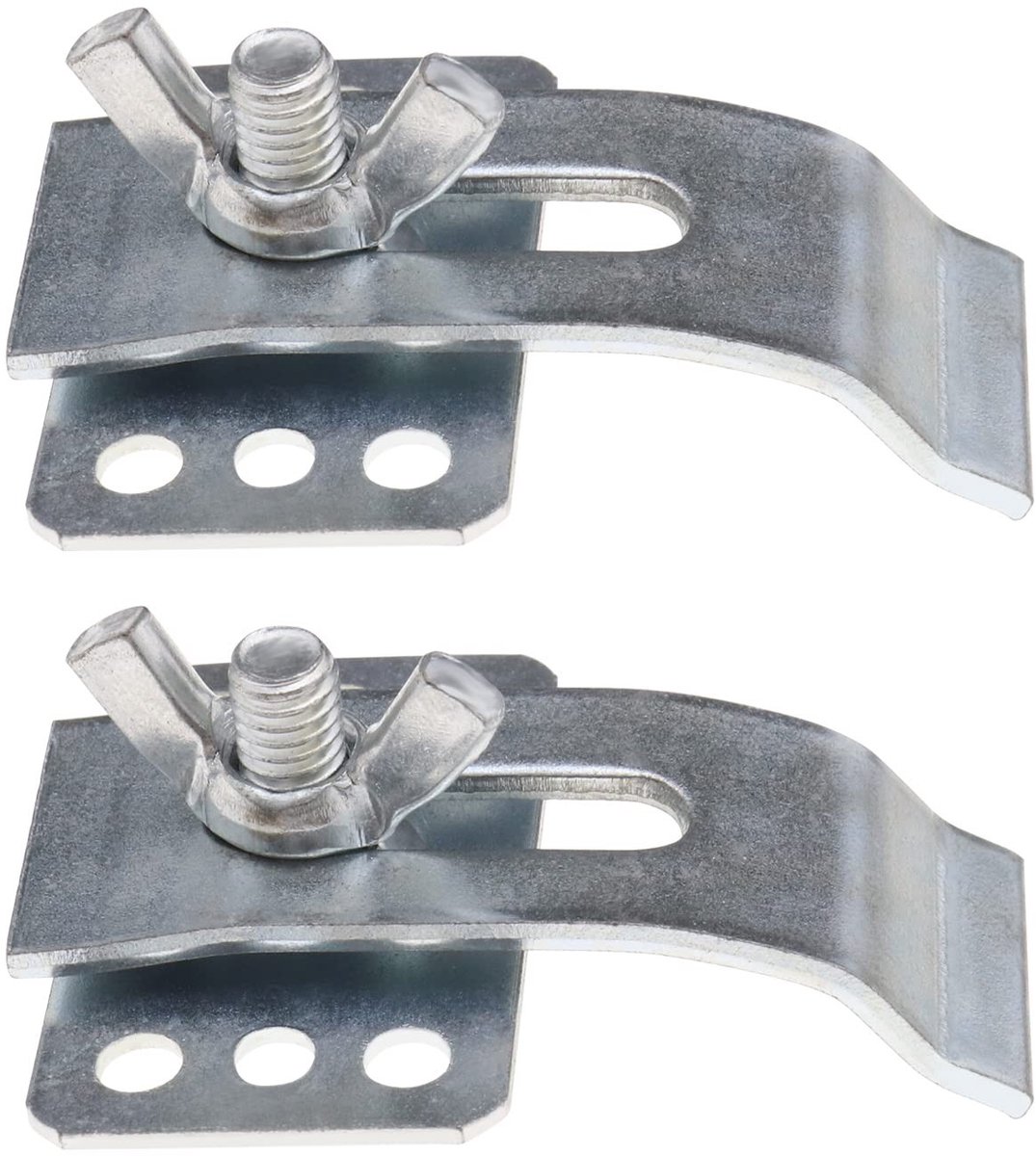 Dailygoods- Gootsteenclips 20 Stuks - Roestvrij Stalen Bevestigingsclips - Onderbouw Keukenspoelbakken - Onderbouw Wastafels - Corrosiebestendig - Lange Levensduur - Spoelbakclips