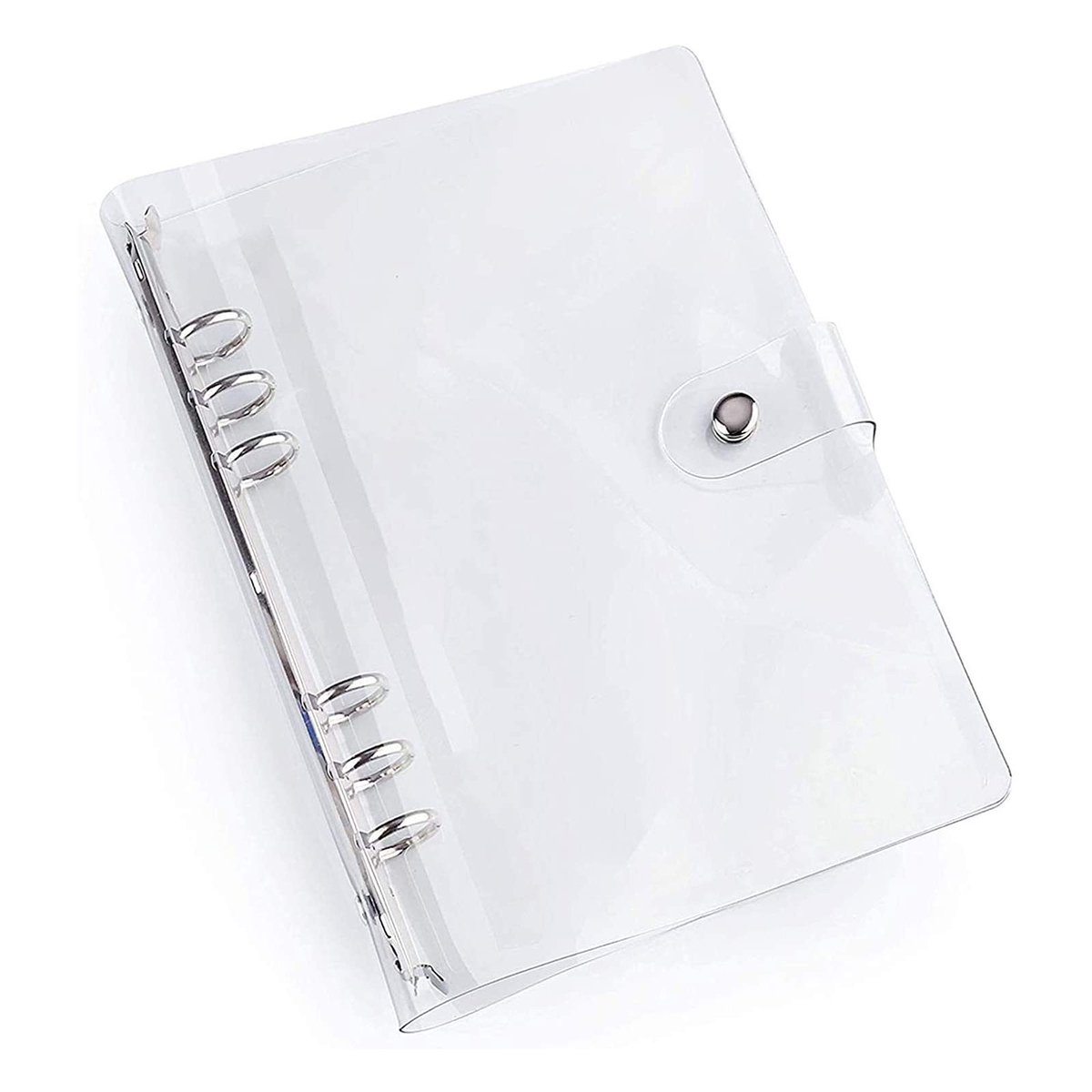 Dailygoods- Ringbandhoes Waterdicht - A5 6 Gaten - PVC Dekking - Persoonlijke Planner - Herbruikbaar - Duurzaam en Makkelijk Schoon te Maken - Notitieboekhoes