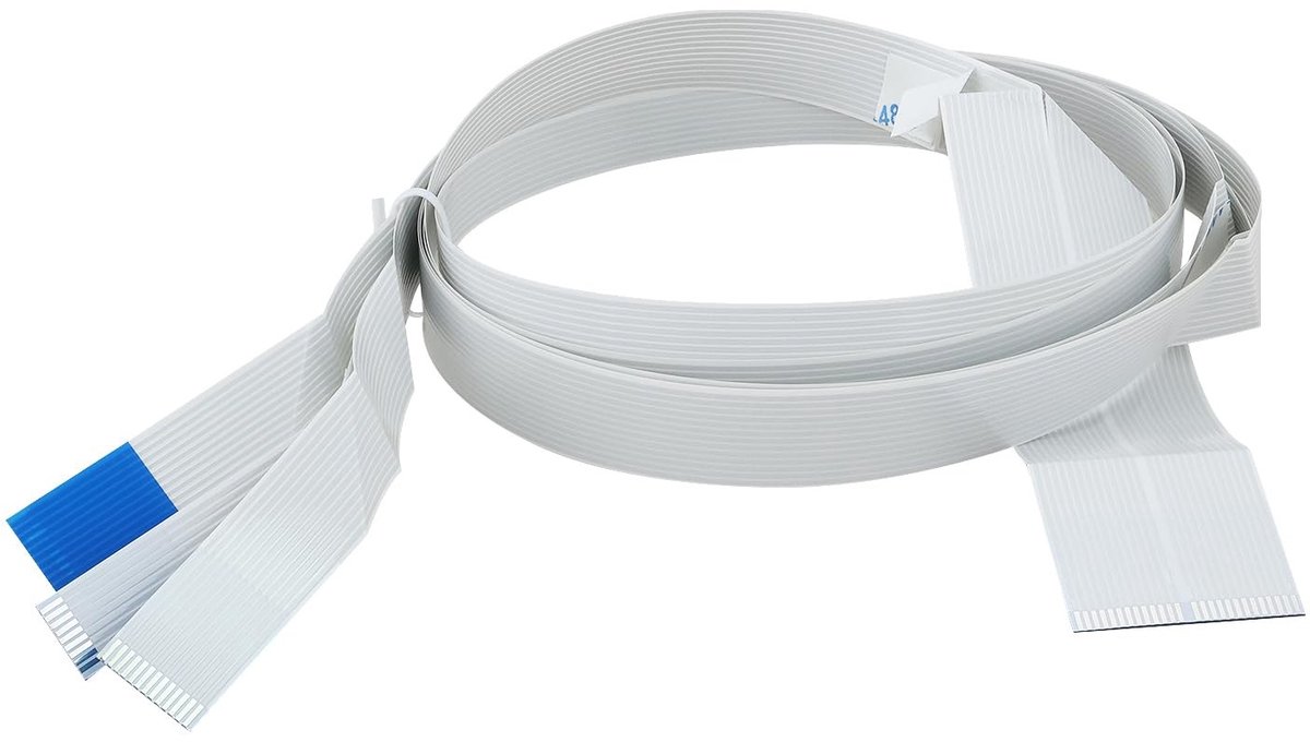 Dailygoods- Printkop Kabel 95 CM - Datakabel - Compatibel met Epson - Kunststof/Metaal - Duurzaam - Flexibel Ontwerp