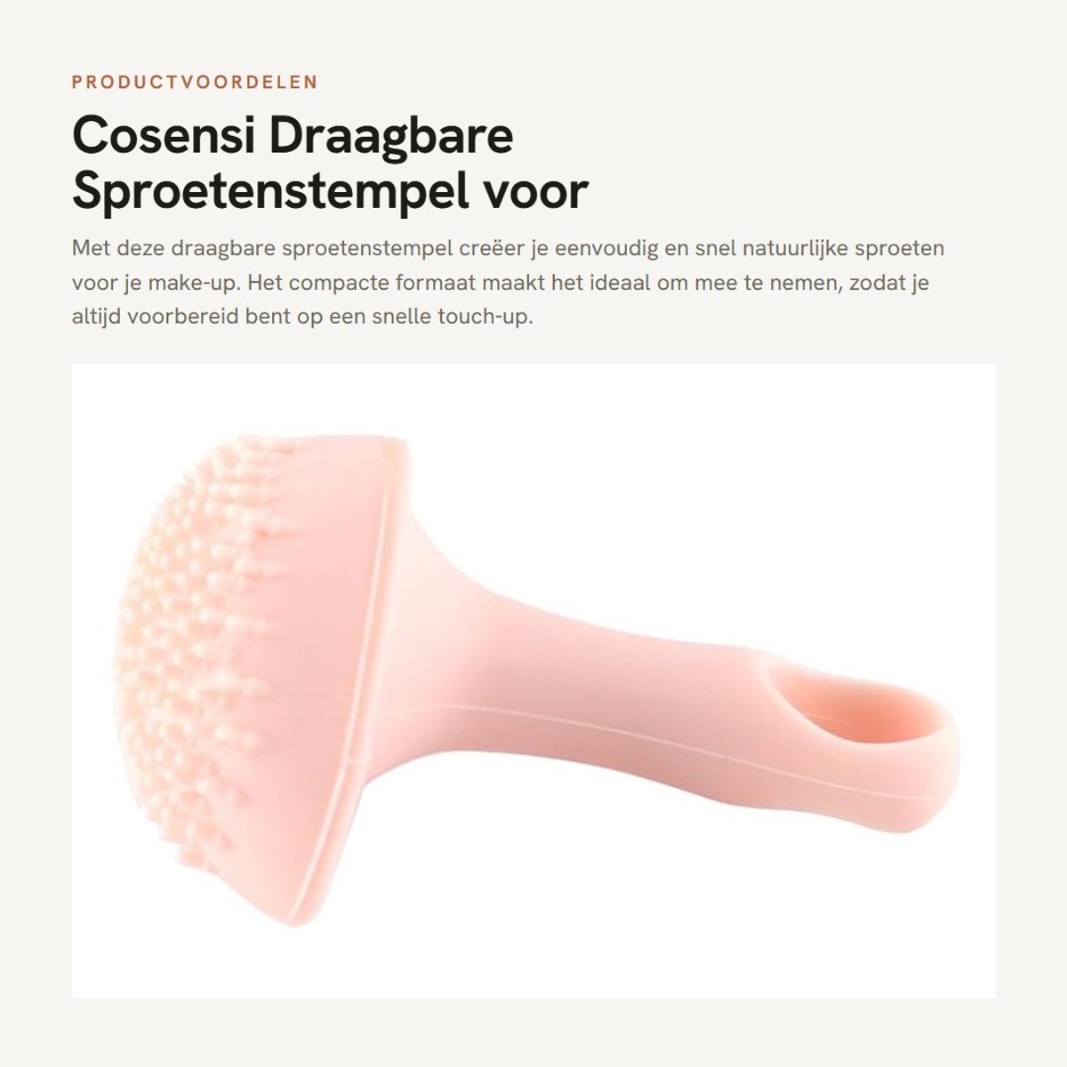 Dailygoods - Draagbare Sproetenstempel voor Natuurlijke Make-up