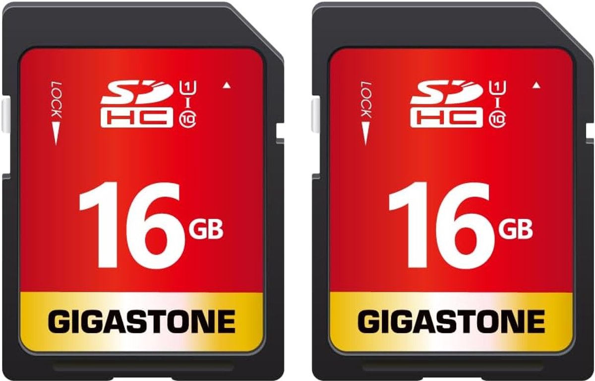 Geheugenkaart - SDHC kaart - Foto's Opslaan - Hoge Overdrachtssnelheid - 16 GB - Zwart