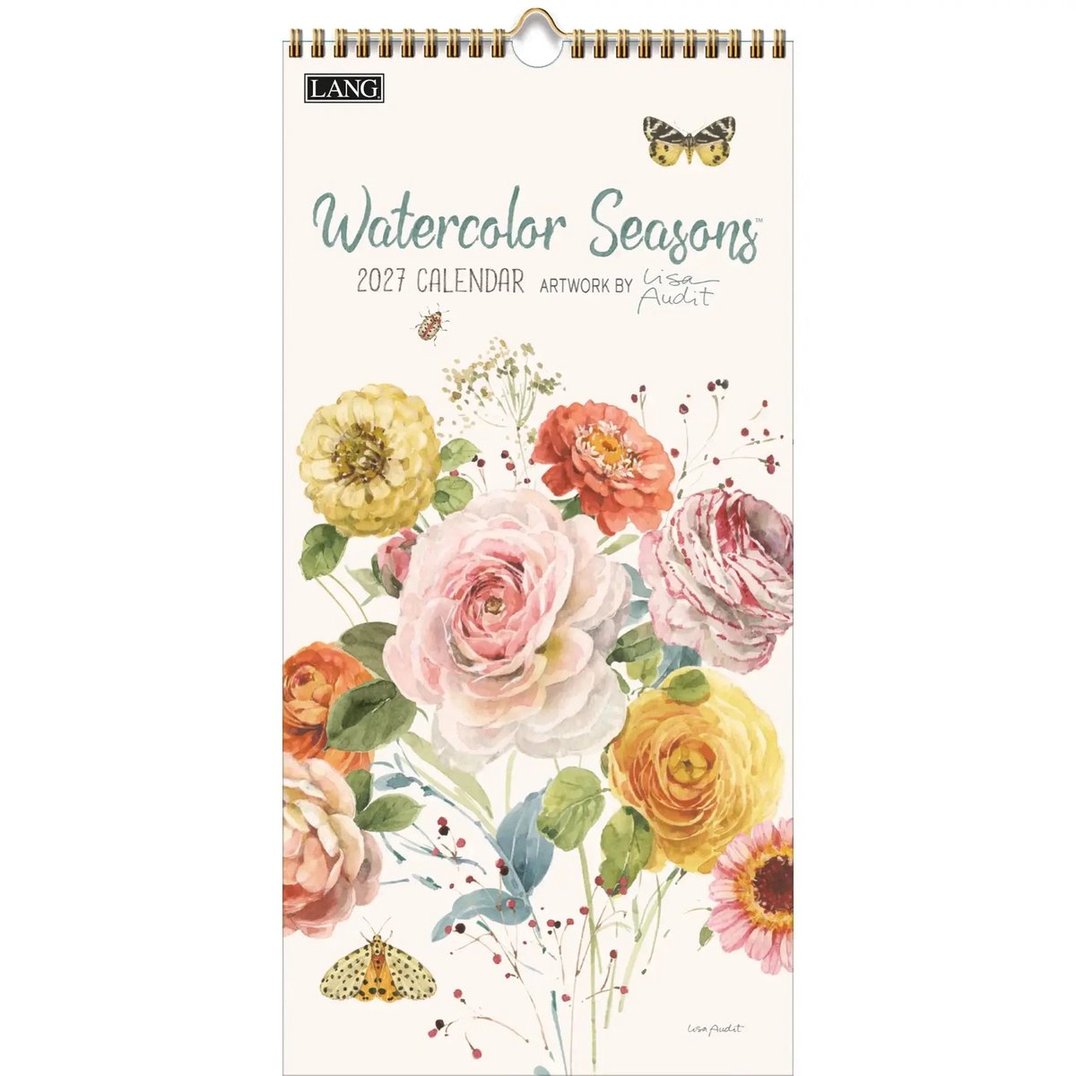 Watercolor Seasons Kalender 2027 Small