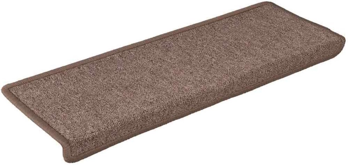 Trapmatten - Vloerbedekking - Veilig Lopen - Geluiddempend Warm - 30 Stuks 65cm - Bruin