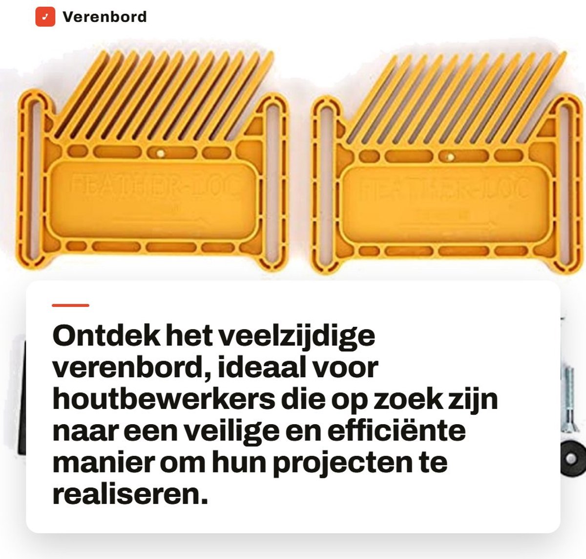 Dailygoods- Verenbord Houtbewerkings - Multifunctioneel - Afschuiningsgroef - Houtbewerkingsgereedschap - Veiligheidsfunctie - Hoge kwaliteit - Houtbewerkingsaccessoire