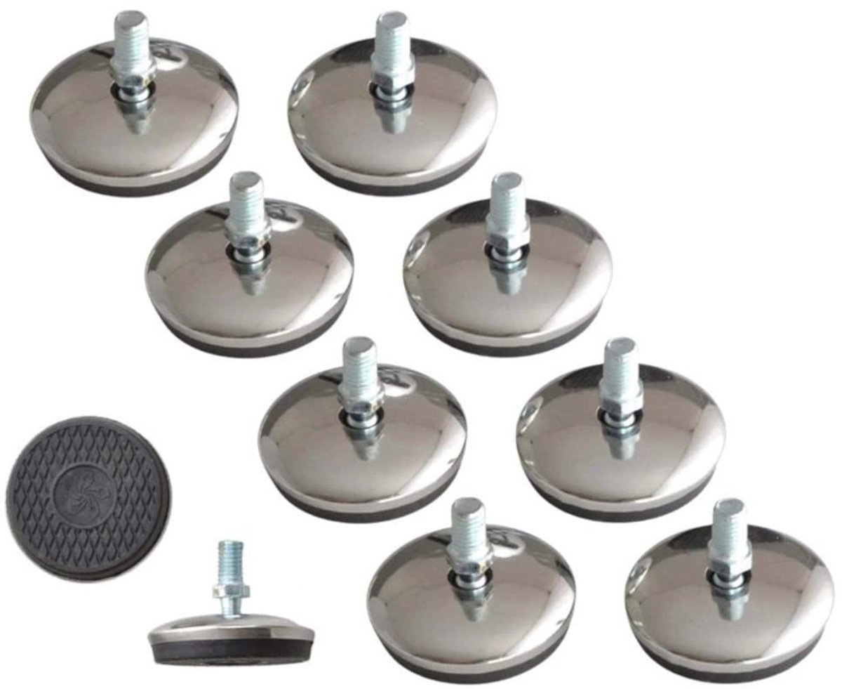 Dailygoods- Meubelpoten Verstelbaar - Meubelverhoger - Meubelpoten Set van 4 - Tafelpoten - Kastpoten - Hoogwaardige Afwerking - Meubelbenen