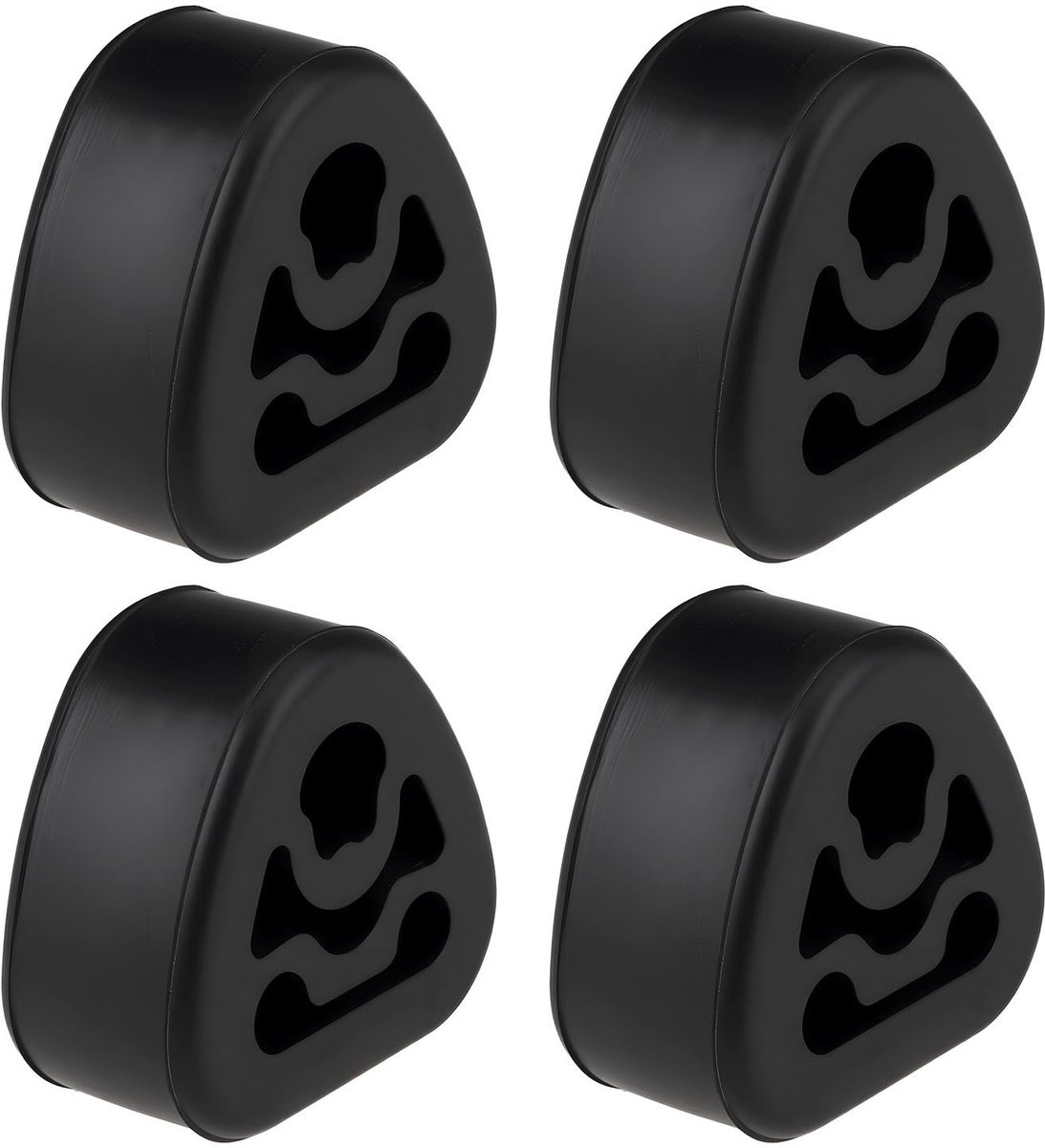 Dailygoods - 4 Stuks Uitlaat Mount Beugel voor Diverse Modellen