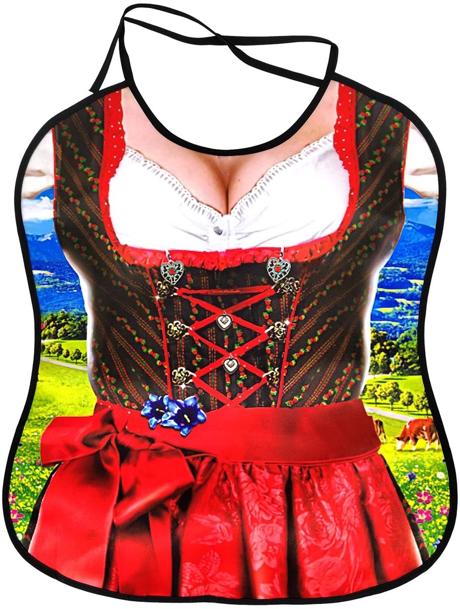 Dailygoods- Slabbetjes Grappig - Slabbetje Volwassenen - Wasbaar - Feestaccessoire - Humoristisch - Kledingbescherming - Keukenaccessoire