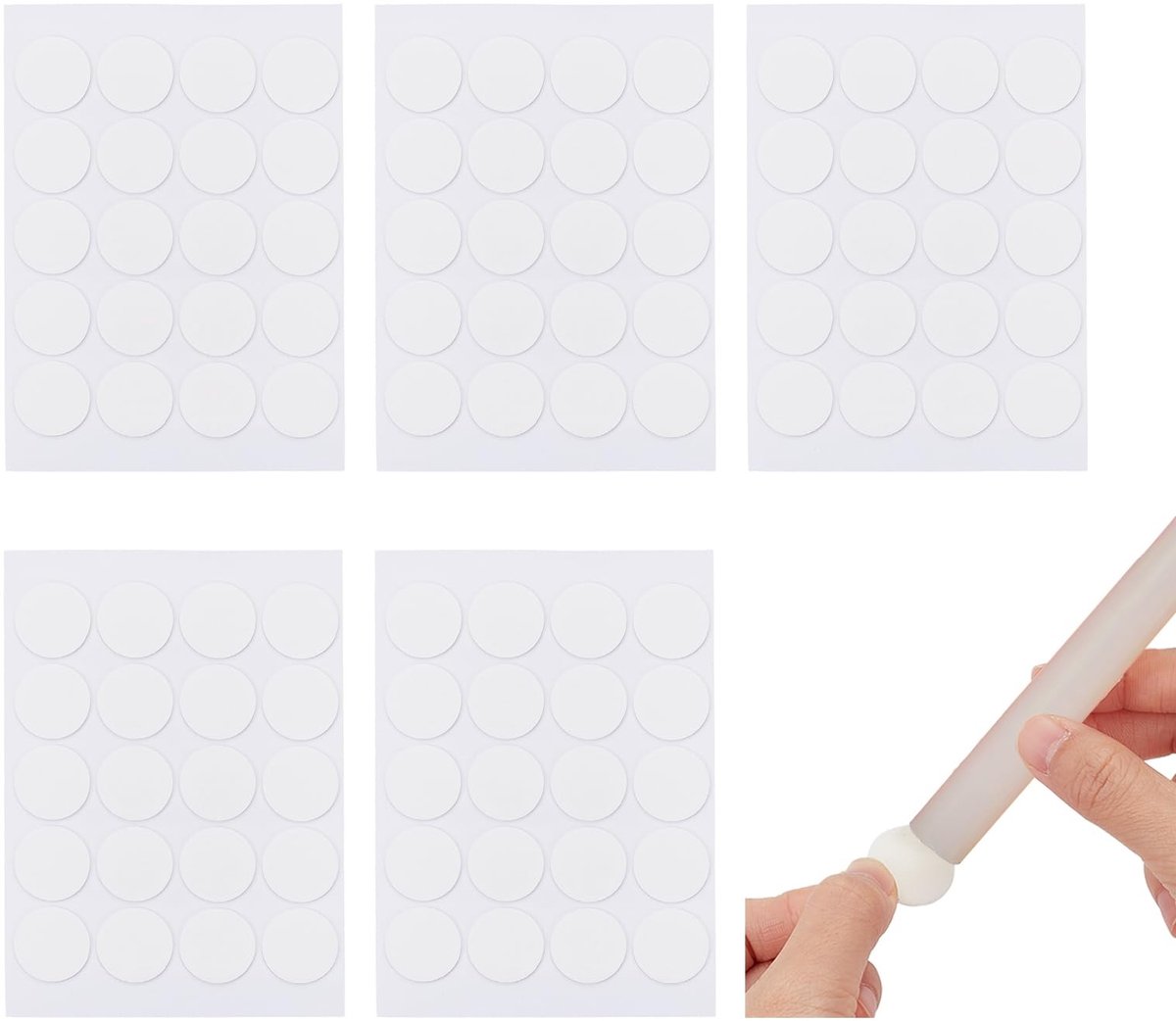 Dailygoods- Kandelaars kegelvormig - Kaarsenhouder met handgrepen - Zelfklevende handgrepen - Kleine kandelaars - Conische kaarsinzetstukken - Ideaal voor decoratie - Kaarsenstandaard