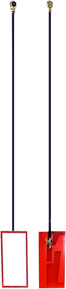 Wifi Antennes - Netwerk Versterkers - Signaal Verbeteren - Dual Band 2.4/5GHz - 2x 15cm - Zwart
