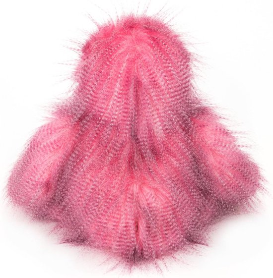 Knuffel Gorilla Pluche Dier Roze voor Baby's en Kinderen, 30 cm — afbeelding 2
