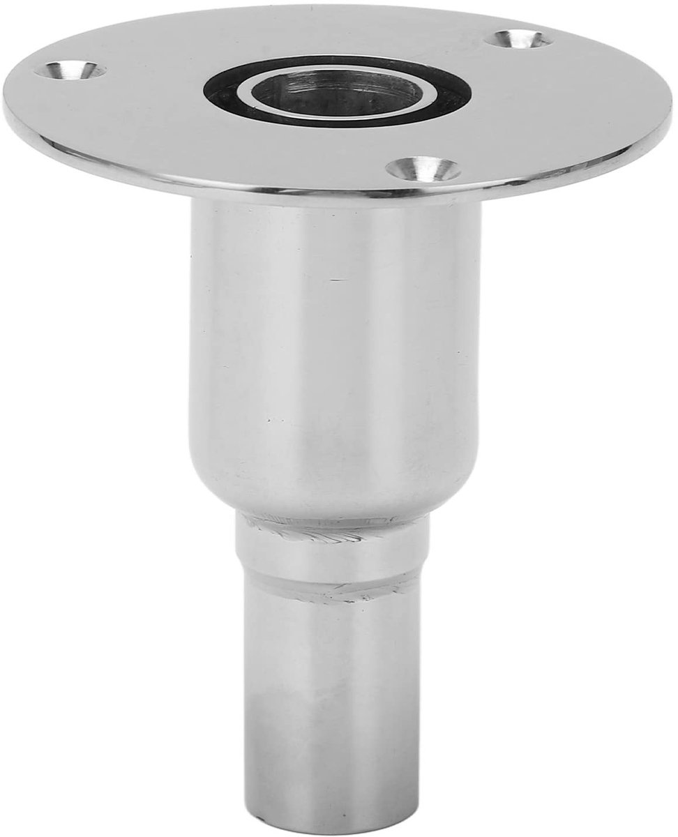 Dailygoods- Uitlaathuid Universeel - 316 Roestvrij Staal - Eenvoudige Installatie - Buitendiameter 24 mm - Binnenkant 20 mm - Hoogglans Gepolijst - Uitlaatpijp
