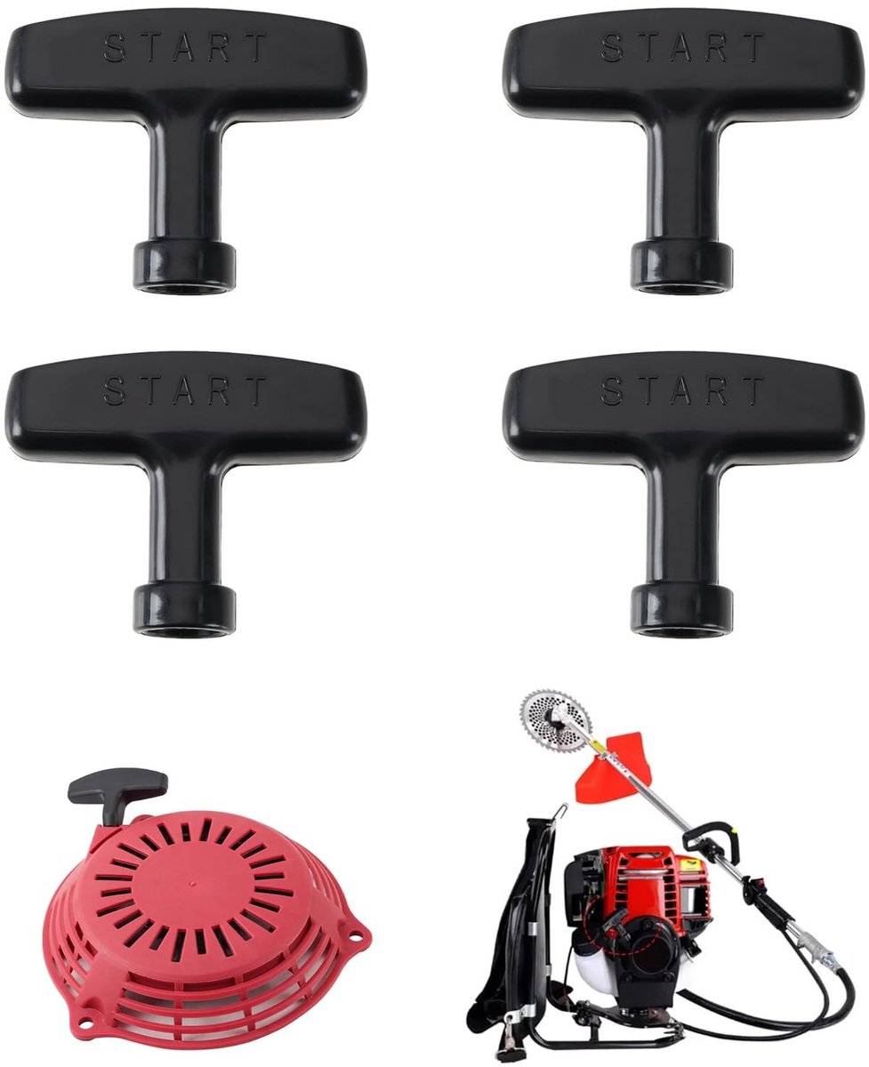 Dailygoods - Set van 4 Handgrepen voor Grasmaaiers en Tuingereedschap