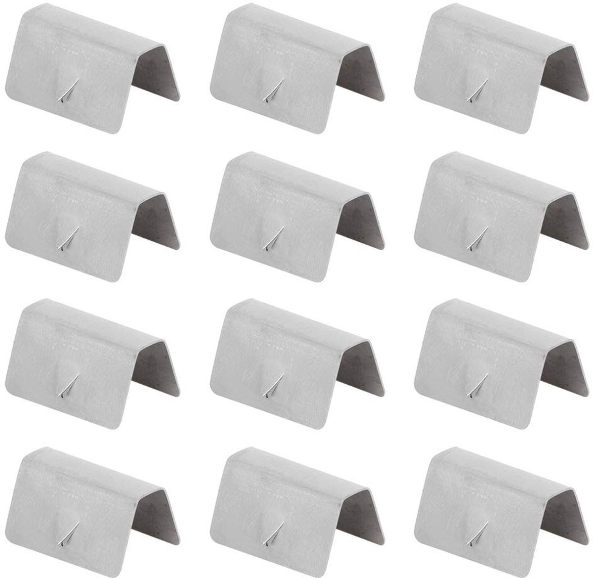 Dailygoods- Wind Deflector Clips 12 Stuks - RVS Bevestiging - Duurzaam - Betrouwbaar - Verbeterde Rijveiligheid - Geschikt voor HEKO G3 SEND