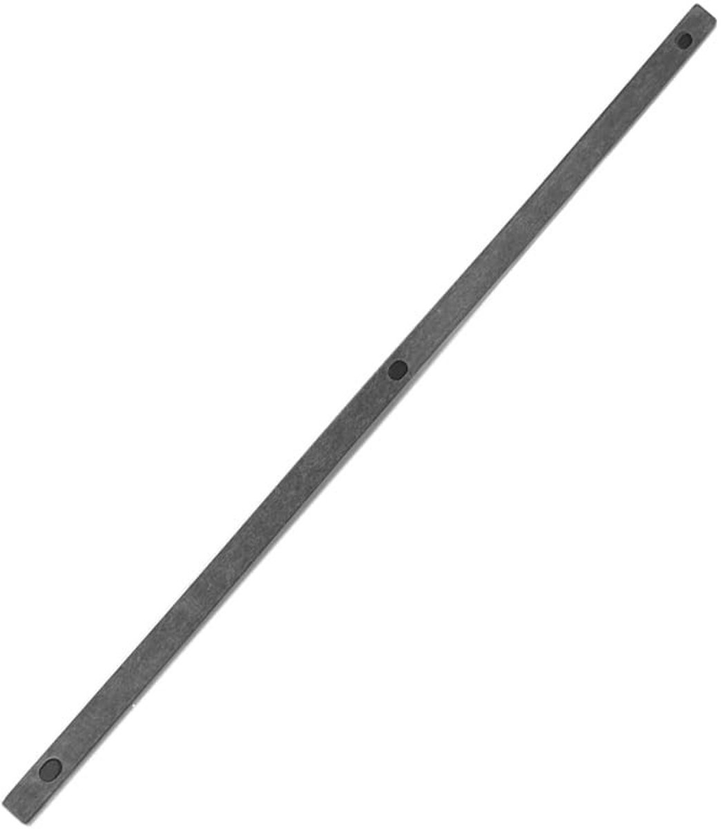 Dailygoods - Lange Rubberen Voetstrips voor Laptop (Zwart)