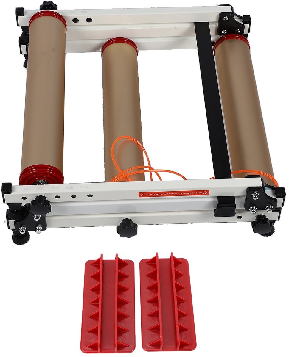 Dailygoods- Fietstrainer Verstelbaar - Opvouwbaar Roller-rijplatform - Fitnessapparatuur voor Binnen - Geschikt voor 16-29 inch Fietsen - Aluminium Legering + ABS Materiaal - Lichtgewicht 7600g - Fietsenroller