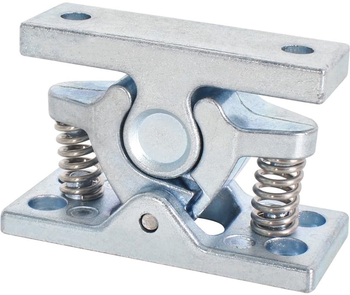 Dailygoods- Deurvergrendeling Zinklegering - Deurstopper Buiten - Deurbuffer - Deurvastzetter - Schokbestendig - Compact 65 mm - Hoogwaardige Duurzaamheid