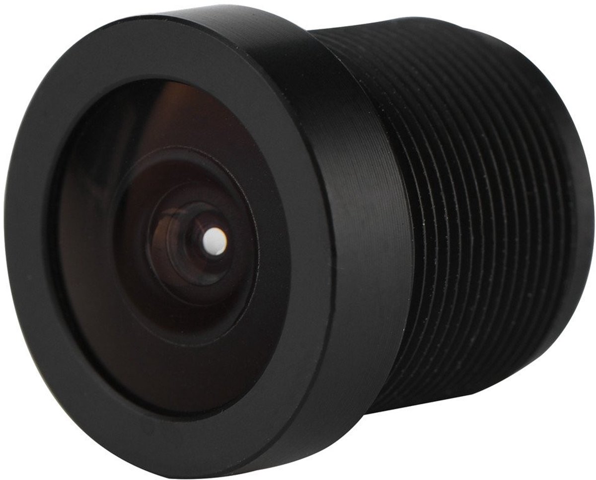 Dailygoods bewakingscamera - groothoek lens - 2,1 mm - fisheye camera lens - 150 graden kijkhoek - geschikt voor CCD-chips - M12 x 0,5