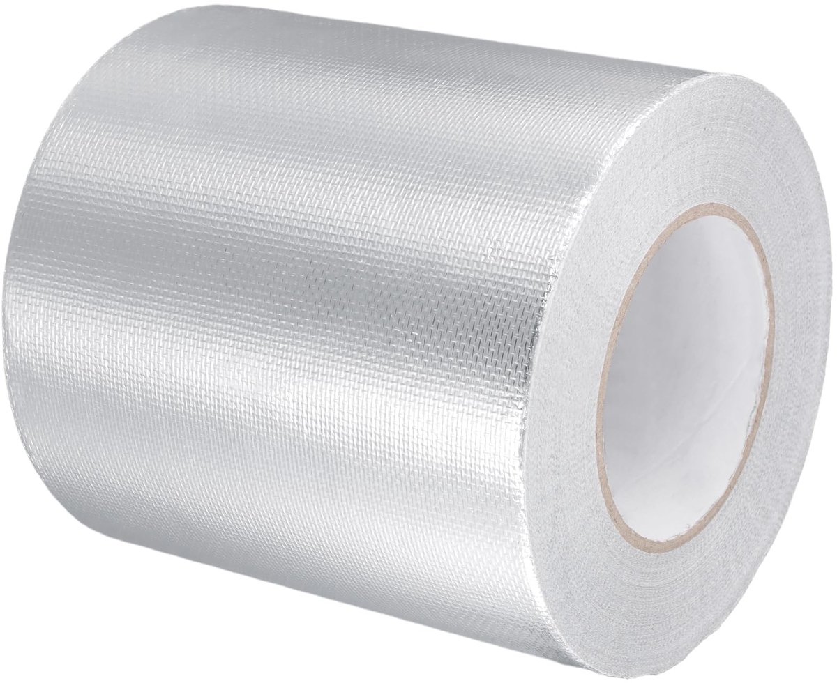 Dailygoods- Aluminium Tape 150mm Breed - Zelfklevend - Temperatuurbestendig - Schokbestendig - Duurzaam - 50m Lengte