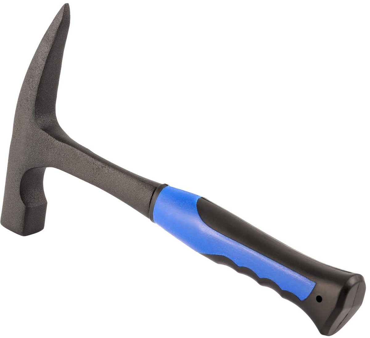 Dailygoods - Rock Pick Hammer - Geoloog Hamer - Ergonomische grip - Blauw - Metselwerk Hamer - Duurzaam en sterk - Geschikt voor mijnbouw - 34 cm