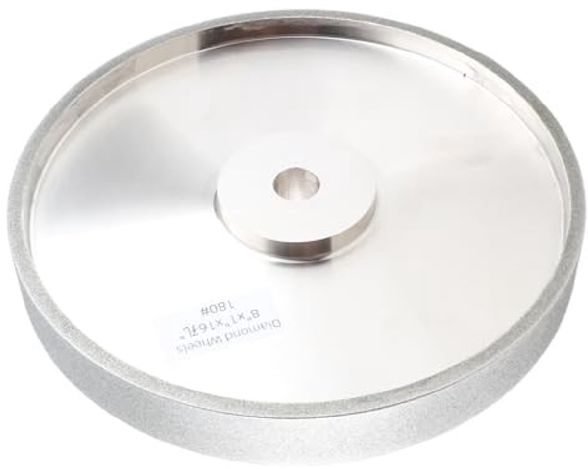 Dailygoods- Slijpschijf 8 Inch - CBN Materiaal - Korrel 180 - Hoge Slijtvastheid - Sterk Snijvermogen - Versterkte Duurzaamheid - Slijpsteen