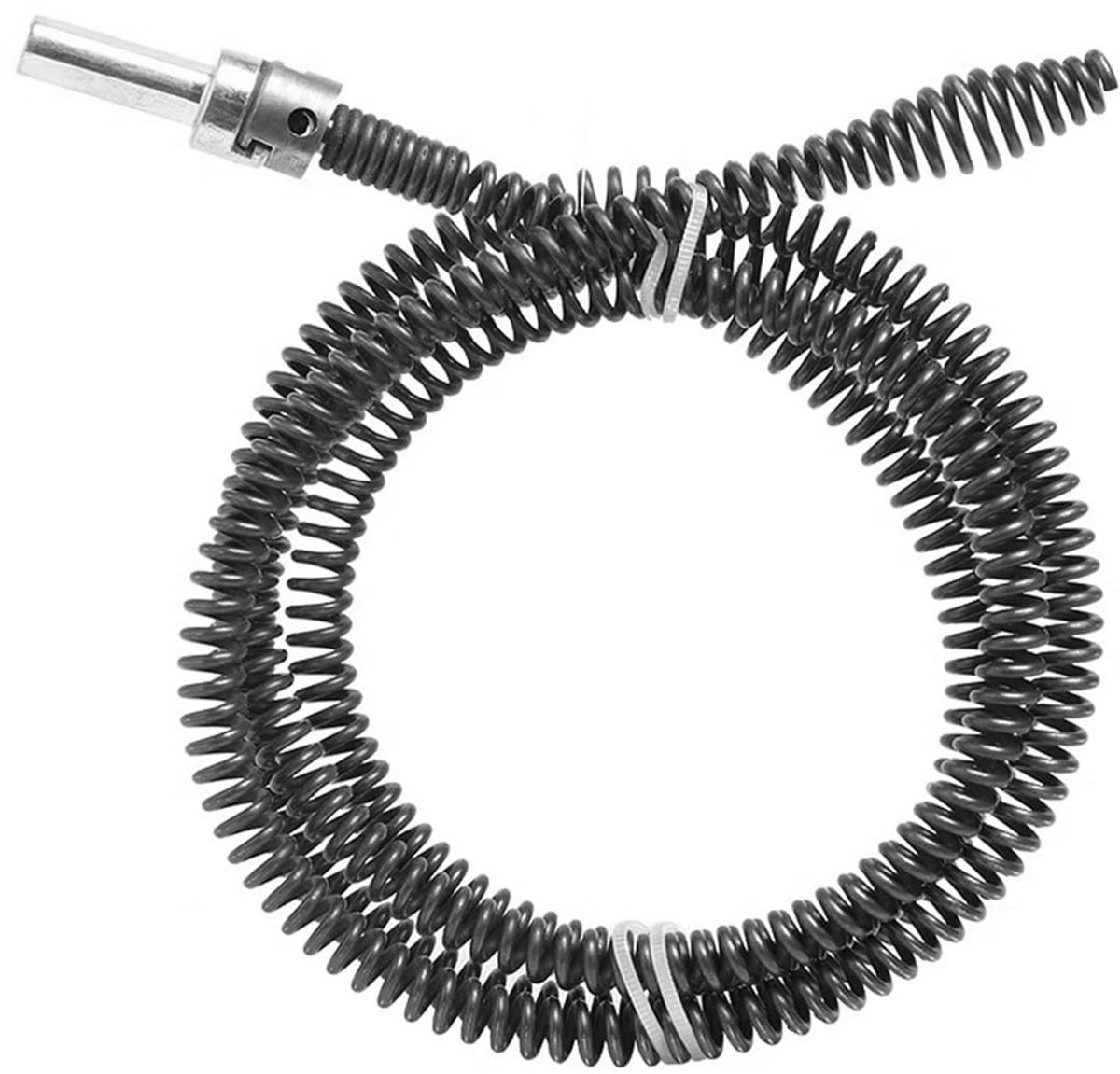 Dailygoods- Ontstoppingsgereedschap 8,2ft - Afvoerreiniger - Flexibele Buis - Connector - Ontstoppingsveer - Eenvoudig te gebruiken