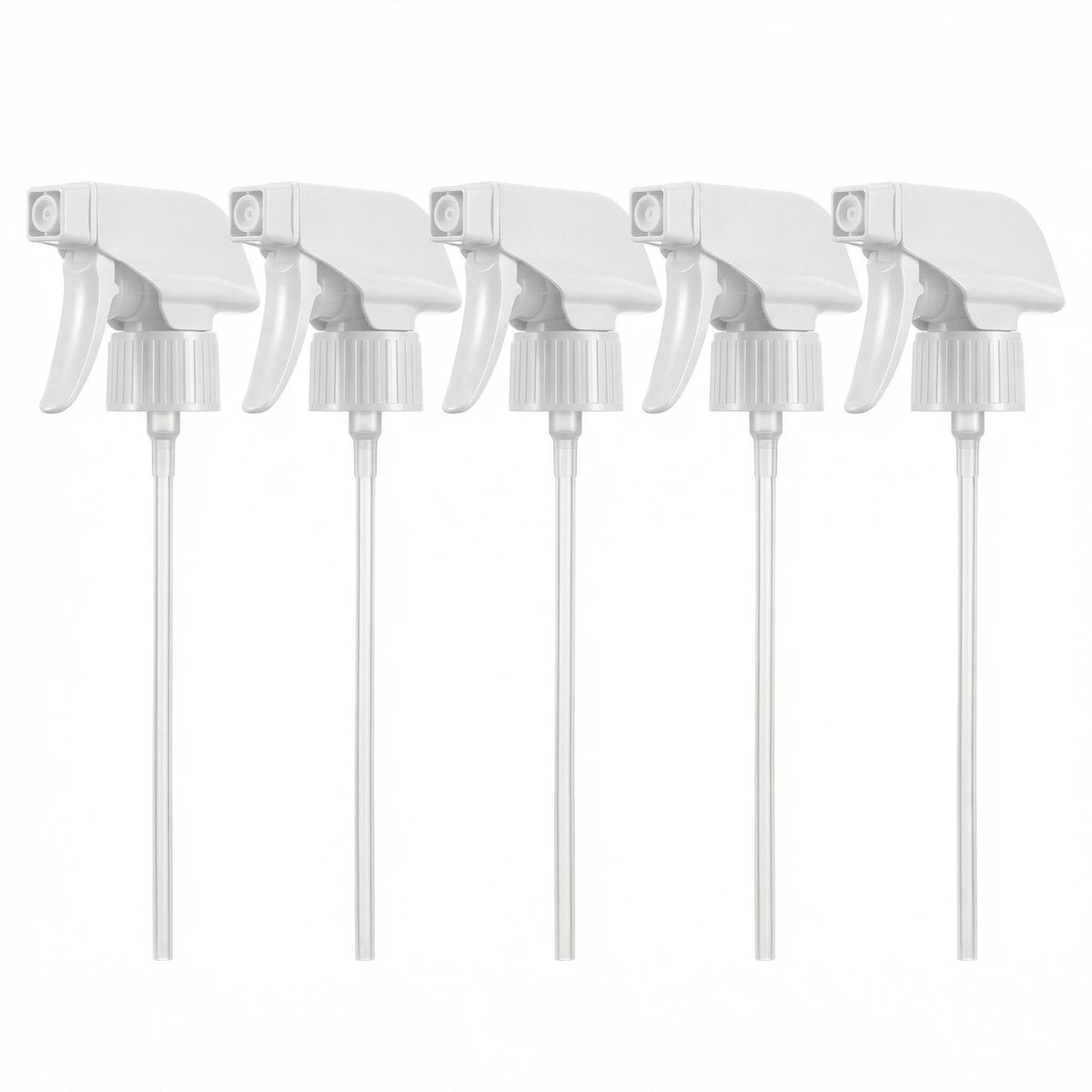Dailygoods- Sproeier 5 Stuks - Trigger Sproeier - Instelbaar Mondstuk - Ergonomisch Handvat - Kunststof - Duurzaam Materiaal - Spuitkop