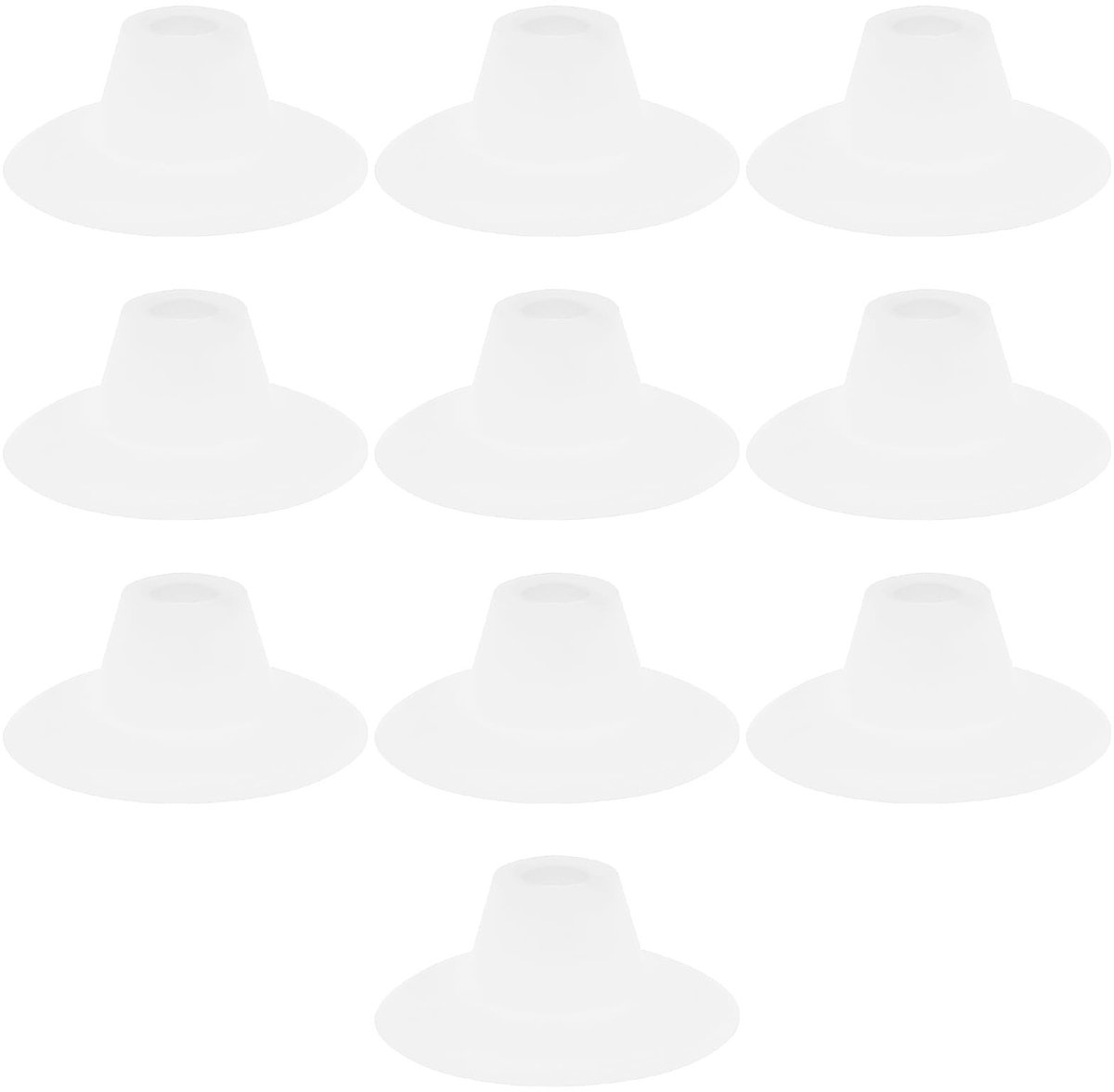 Dailygoods- Regenkap 10 Stuks - Tent Regenkappen - Kunststof - Weerbestendig - Bescherming tegen Regen - Voor Luifelstok - Tentbescherming