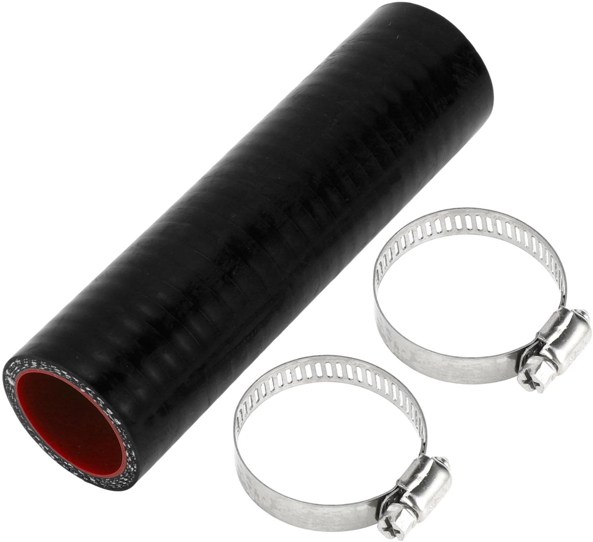 Dailygoods- Siliconen Slang 150 mm - 4-Laags - Koelslang - Luchtinlaat/Turbo/Intercooler - Bestand tegen 300 °C - Inclusief Klemmen