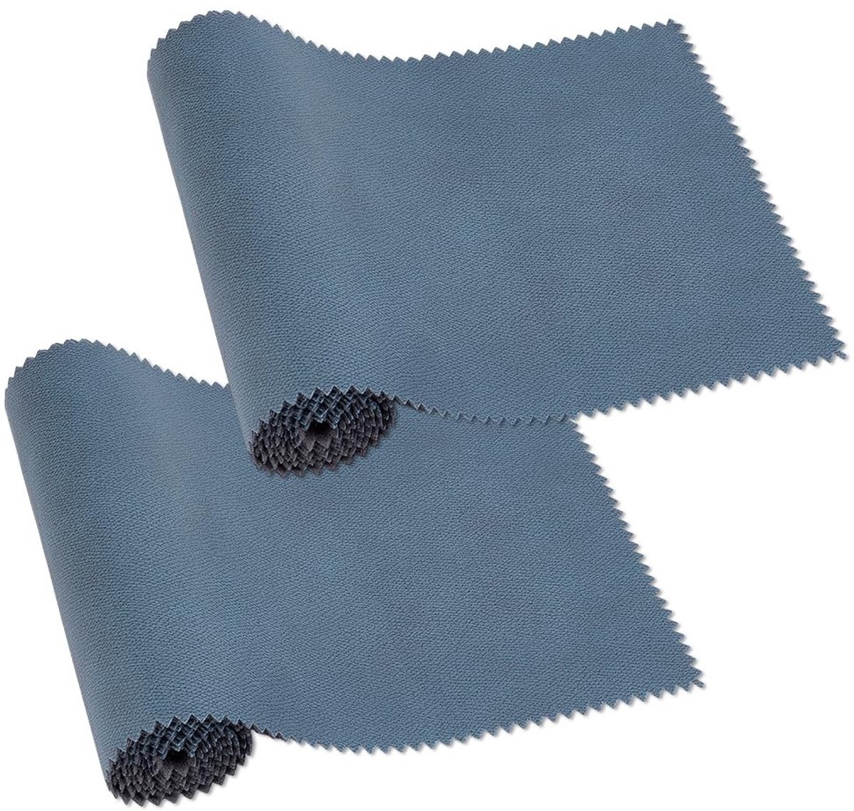 Dailygoods - 2 Stuks Toetsenbord Piano Cover in Leisteen Grijs