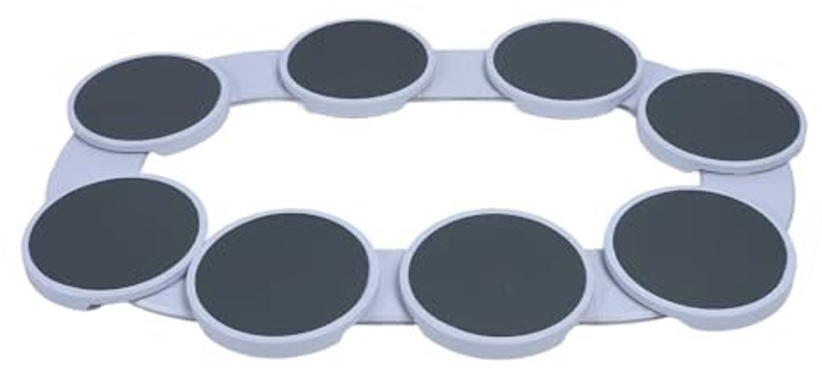 Dailygoods- Draaitafelblad 360° Draaibaar - Serveertrolley - Hittebestendig - Draagbaar - Lichtgewicht - Praktisch Ontwerp - Serveertafel